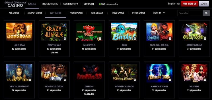 Black diamond casino Sister Sites | Alternatives