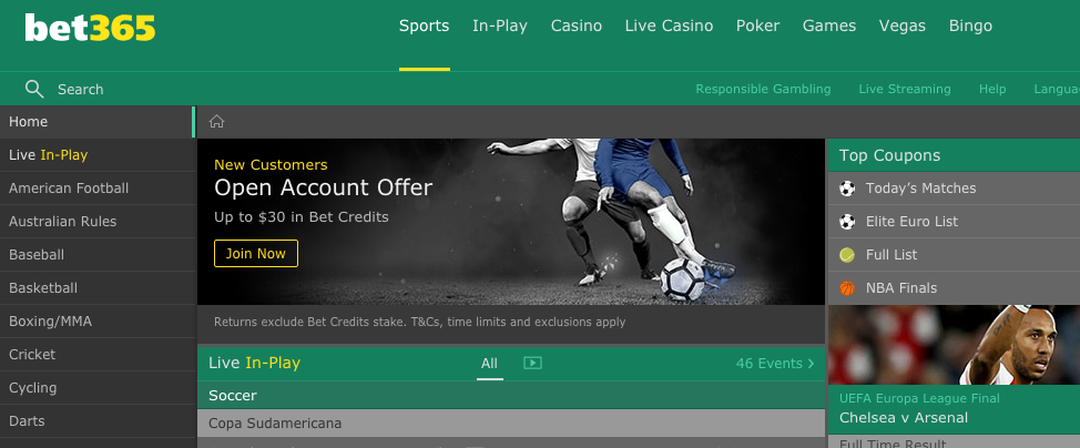 Sites like Bet365 | Alternatives