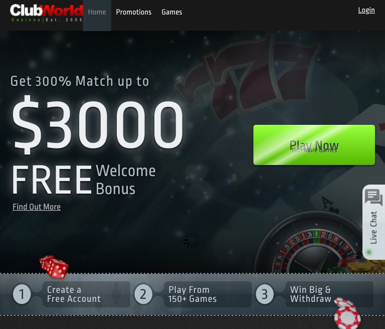 Club World Casino Review : Is a Scam or Legitimate?