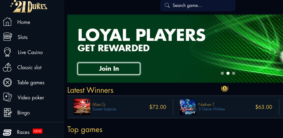 21 Dukes Casino Review : Is a Scam or Legitimate?