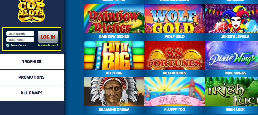 Cop Slots Sister Sites