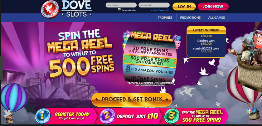 Dove Slots Sister Sites