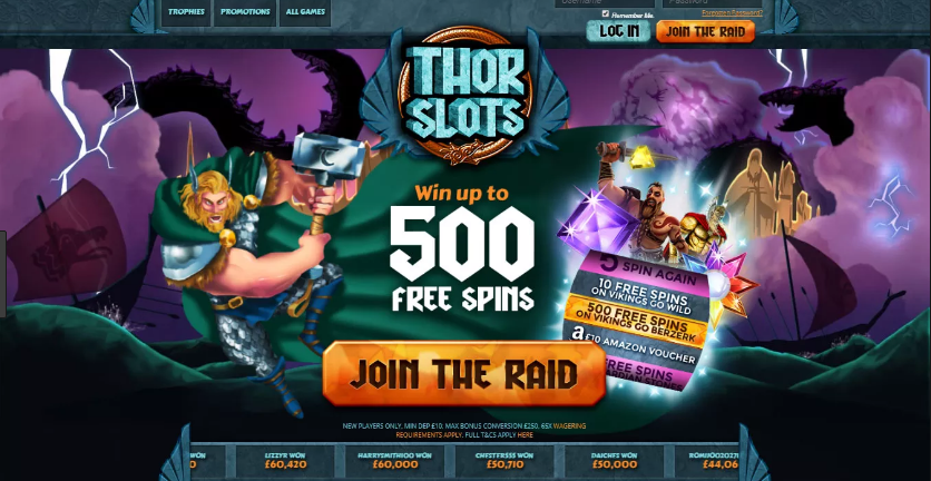 Thor Slots Sister Sites