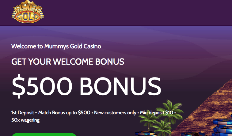 Mummys Gold Casino Review : Is a Scam or Legitimate?